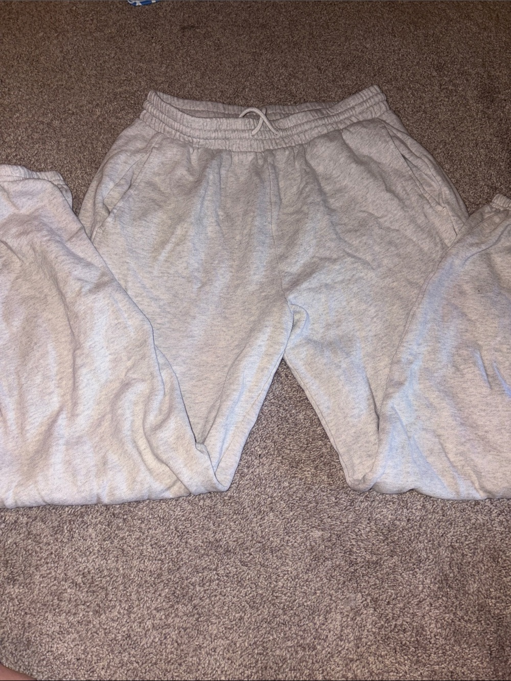 Old Navy Light Gray Sweatpant Joggers